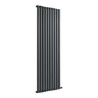 Radiatore Elettrico di Design Verticale - Antracite - 1784 x 590mm - con Termostato Wi-Fi Retroillluminato - Revive Ardus