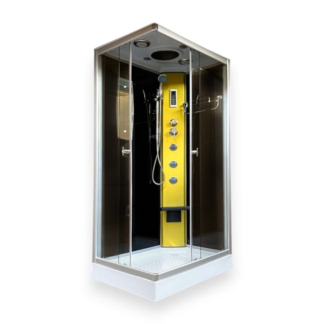 Cabina doccia idromassaggio 100 x 70 cm - Mars