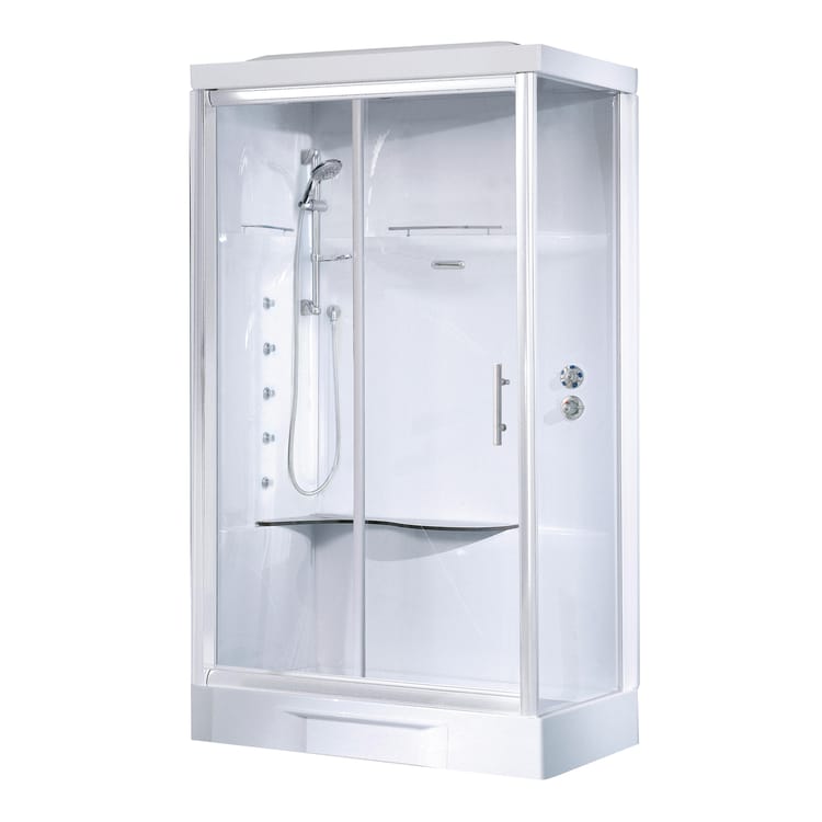 Cabina doccia idromassaggio rettangolare CAYENNE 70 x 100 cm