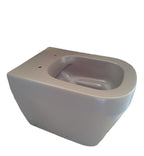 Vaso WC filomuro OLYMPIA CERAMICA tutto evo marrone, sedile escluso P 53 x L 36 x H 42.5 cm